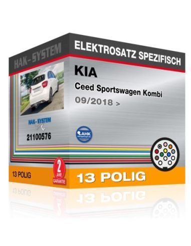 Fahrzeugspezifischer Elektrosatz KIA Ceed Sportswagen Kombi, 2018, 2019, 2020, 2021, 2022, 2023 Auto-Version ohne Vorbereitung f
