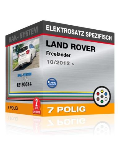 Fahrzeugspezifischer Elektrosatz für Anhängerkupplung LAND ROVER Freelander, 2012, 2013, 2014, 2015, 2016, 2017, 2018, 2019, 202