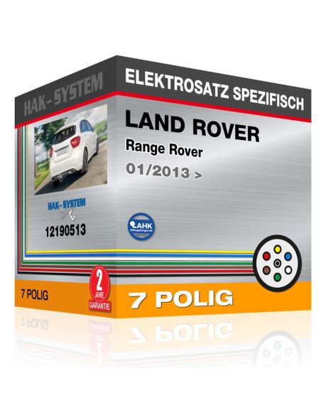 Fahrzeugspezifischer Elektrosatz LAND ROVER Range Rover, 2013, 2014, 2015, 2016, 2017, 2018, 2019, 2020, 2021, 2022, 2023 (ohne 