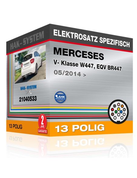 Fahrzeugspezifischer Elektrosatz MERCEDES V- Klasse W447, EQV BR447, 2014, 2015, 2016, 2017, 2018, 2019, 2020, 2021, 2022, 2023