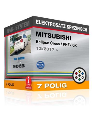 Fahrzeugspezifischer Elektrosatz für Anhängerkupplung MITSUBISHI Eclipse Cross / PHEV GK, 2017, 2018, 2019, 2020, 2021, 2022, 20