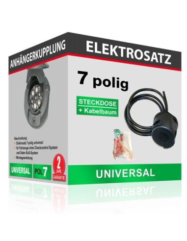 Elektrosatz – 7-pol universal