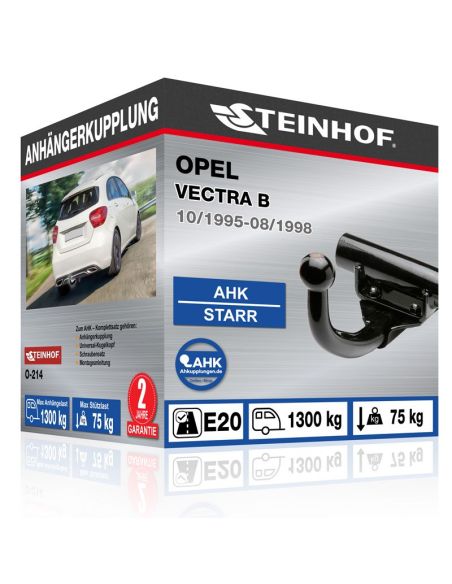 Anhängerkupplung für Opel VECTRA B starr